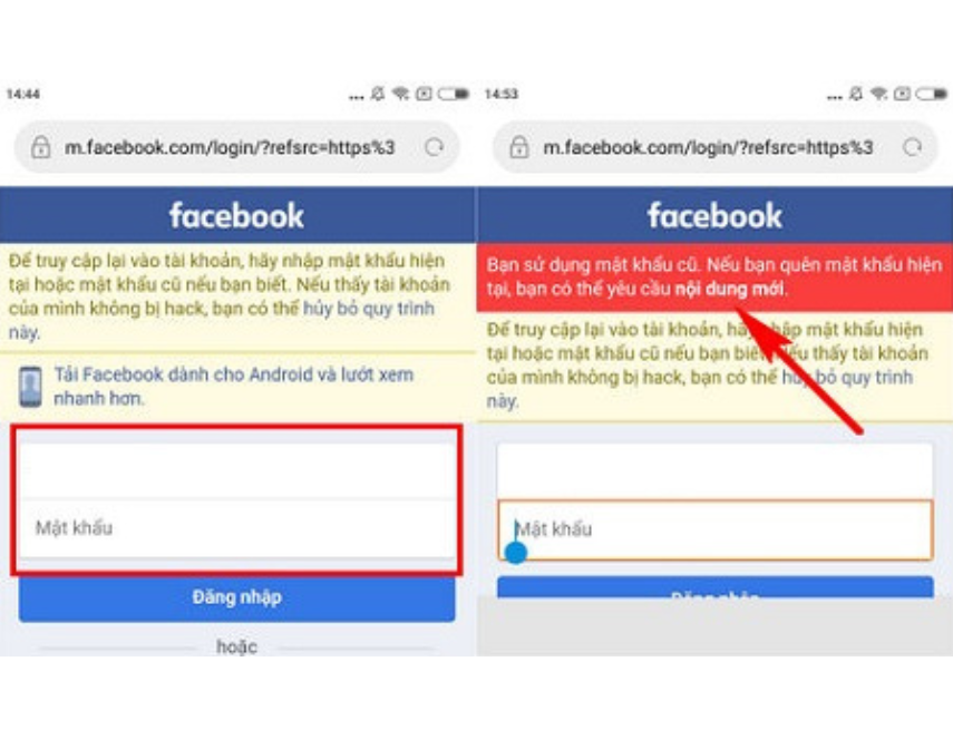 Tài khoản facebook bị đổi sang một email khác dẫn đến bạn không thể truy cập vào facebook